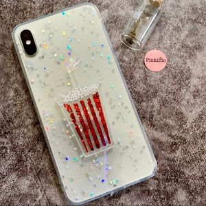 🍬New iPhone XS Max 6.5" Liquid Glitter Cup Case